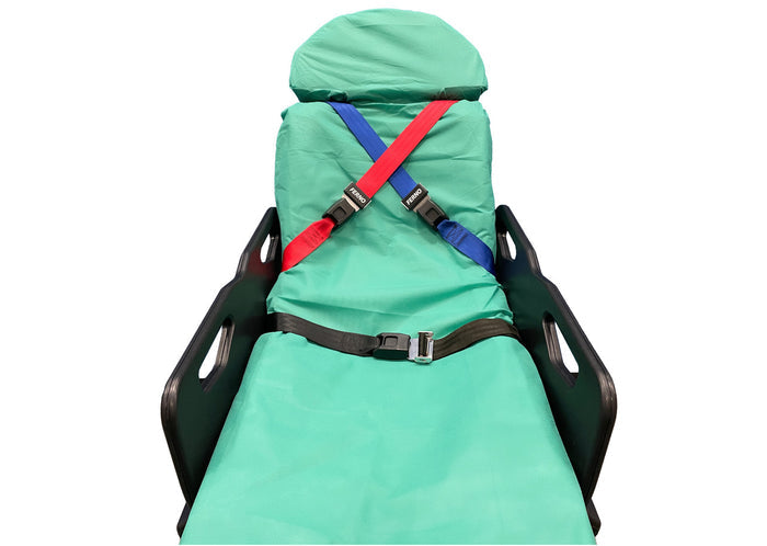ECO-FORCE™ Fitted Sheet, on gurney