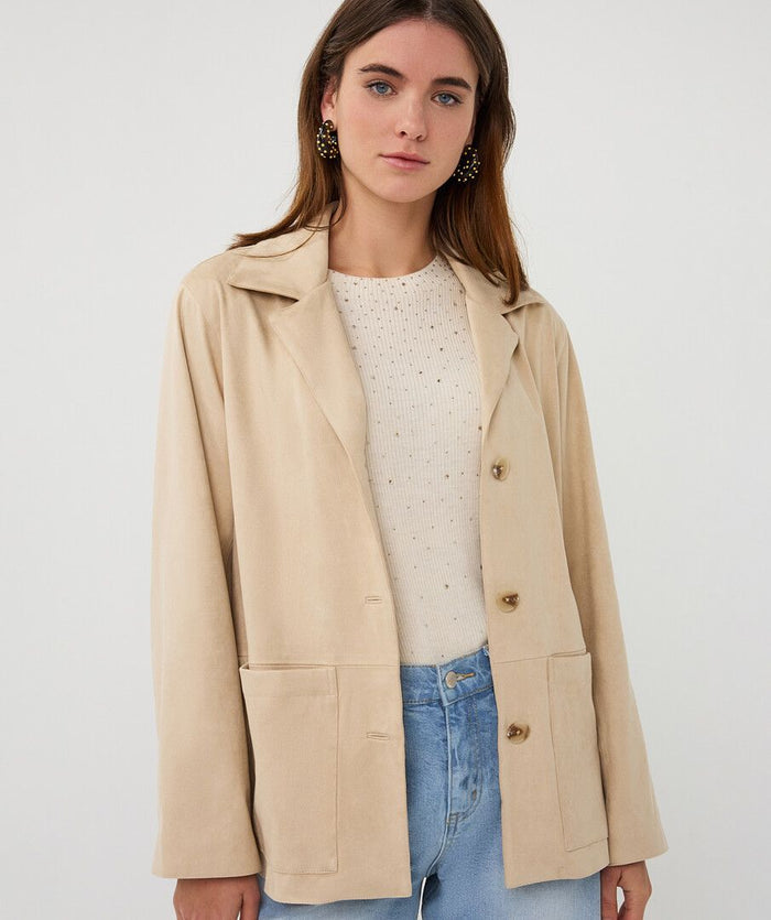 ESQUALO BLAZER SUEDINE