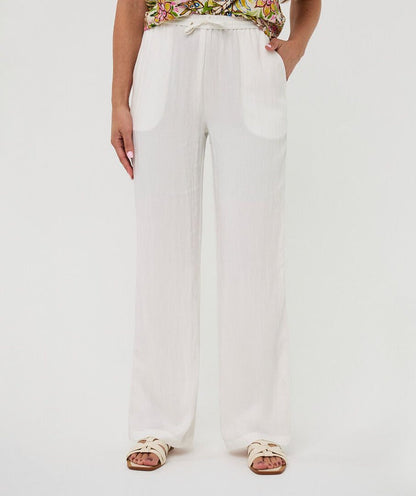 ESQUALO TROUSERS LONG CRUSHED