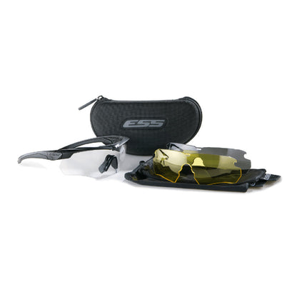 Crossbow Glasses w/ Clear, Smoke Grey & Hi-Def Yellow Lens