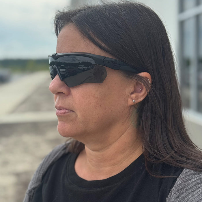 ESS Crossbow Glasses w/ Clear, Smoke Grey & Hi-Def Yellow Lens
