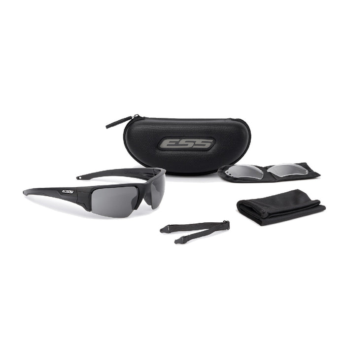 Crowbar Black w/ Clear & Smoke Grey Lens