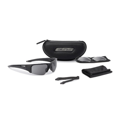 Crowbar Black w/ Clear & Smoke Grey Lens