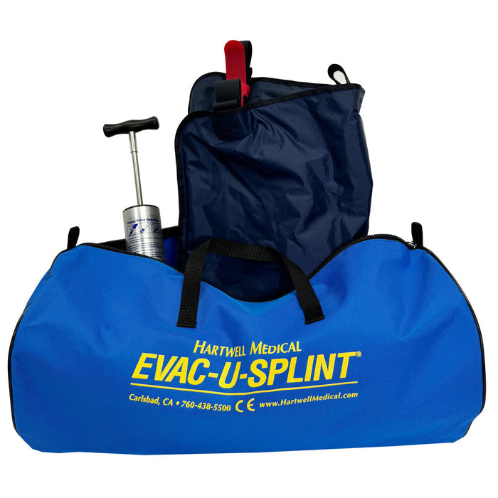 EVAC-U-SPLINT Kit with Carry Case with supplies