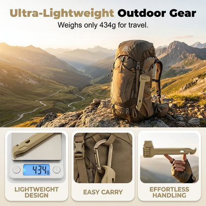üî®üèïÔ∏èMultifunctional Camping Hammer & Tent Stake Puller‚ú®