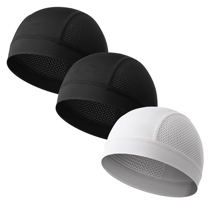 üß¢  Breathable Skull Cap | Lightweight Sweat-Wicking Head Wrap