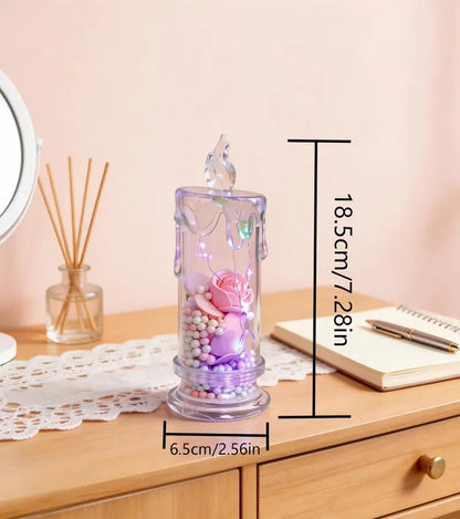 üåπRealistic Rose Candle Lights ‚Äî Battery-Powered, Smoke-Free LED Roses for Home Decor, Weddings, Parties & Gifts ‚ú®