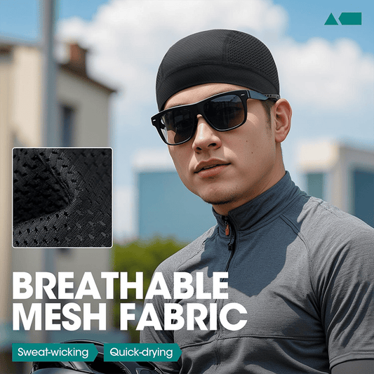 üß¢  Breathable Skull Cap | Lightweight Sweat-Wicking Head Wrap
