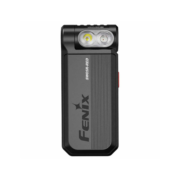 Fenix SW05R Clip On Flashlight with White and Red Light