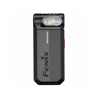 Fenix SW05R Clip On Flashlight with White and Red Light