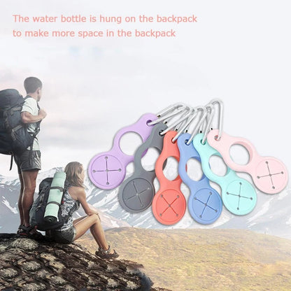 üèÜHot Sale‚ö°üåü Silicone Sport Kettle Buckle Outdoor Carabiner Water Bottle Holder