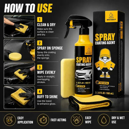 Hydrophobic Car Ceramic Spray for All Vehiclesüöó