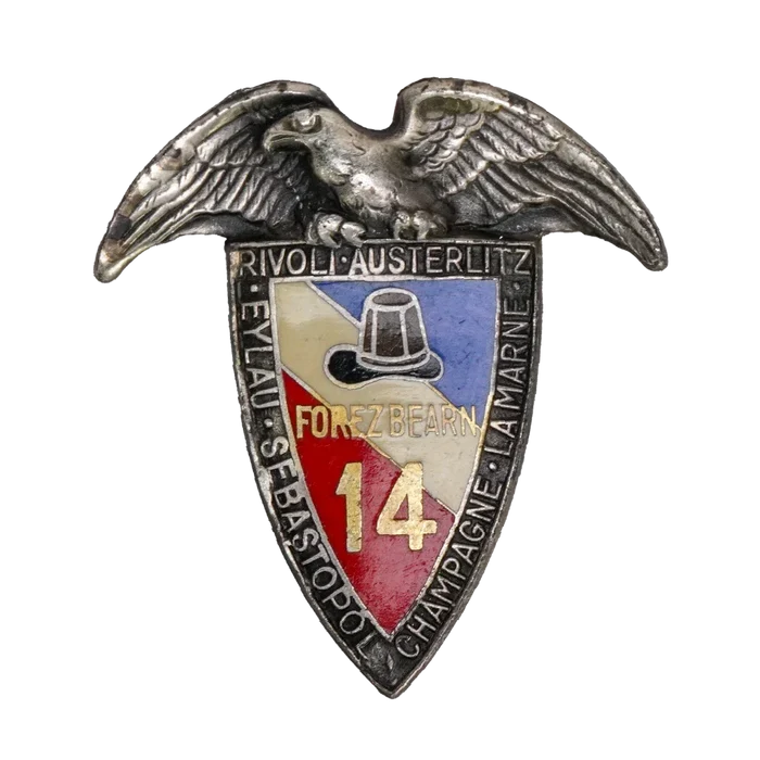 French 14th Parachute Supply Regiment Badge - French Army Surplus - Flags, Badges & Insignia