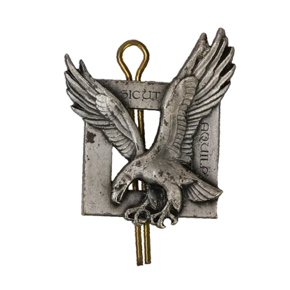 French 1960s Air Commando Fusiliers Badge - French Army Surplus - Flags, Badges & Insignia