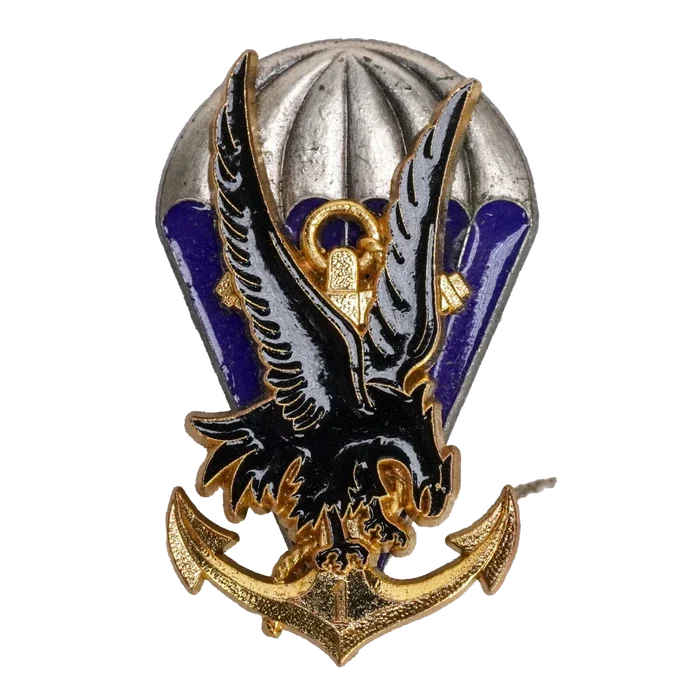 French 1st Paratrooper Command and Support Battalion Badge, Item 2 - French Army Surplus - Flags, Badges & Insignia