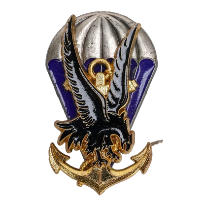 French 1st Paratrooper Command and Support Battalion Badge, Item 2 - French Army Surplus - Flags, Badges & Insignia