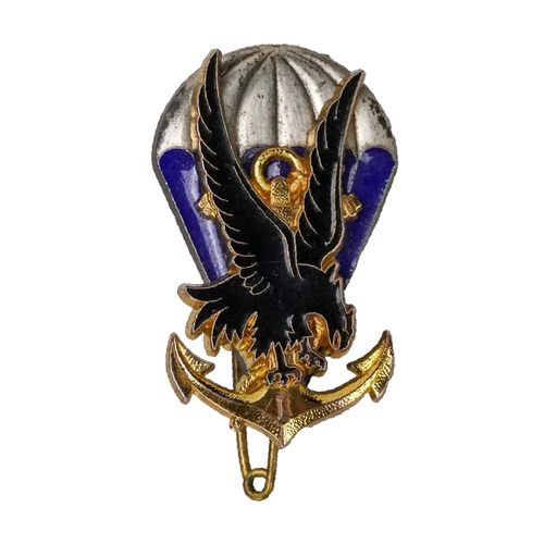 French 1st Paratrooper Command and Support Battalion Badge - French Army Surplus - Flags, Badges & Insignia