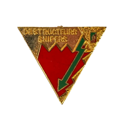 French 2nd Foreign Parachute Regiment, 4th Company Badge, Item 2 - French Army Surplus - Flags, Badges & Insignia