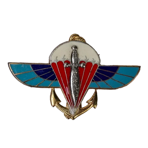 French 2nd Marine Infantry Parachute Regiment Badge - French Army Surplus - Flags, Badges & Insignia