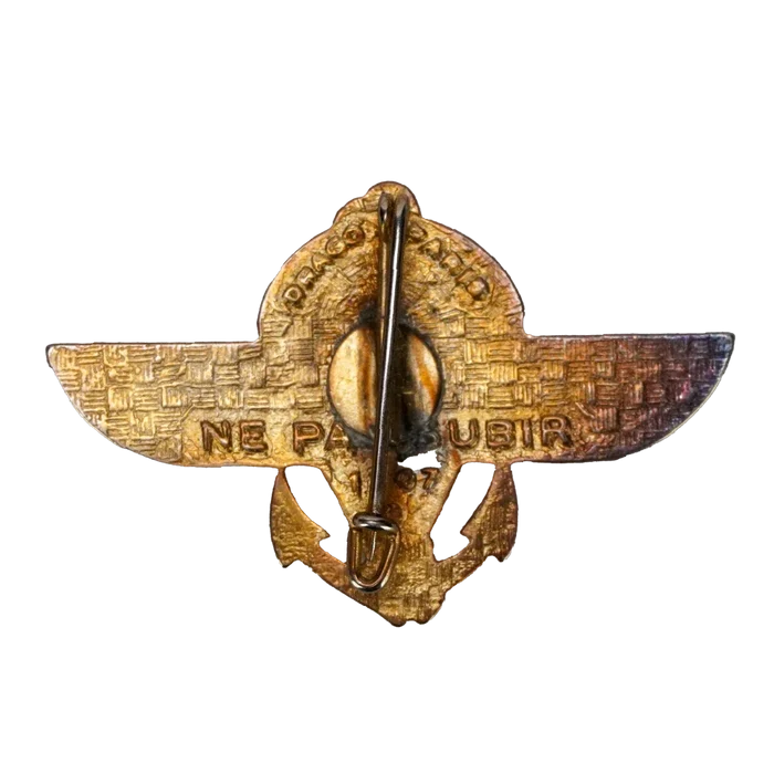 French 2nd Marine Infantry Parachute Regiment Badge - French Army Surplus - Flags, Badges & Insignia