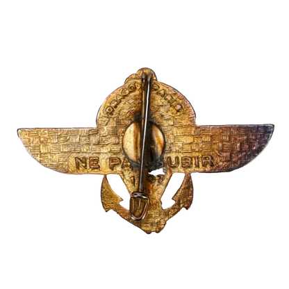 French 2nd Marine Infantry Parachute Regiment Badge - French Army Surplus - Flags, Badges & Insignia