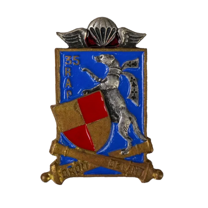 French 35th Parachute Artillery Regiment Badge - French Army Surplus - Flags, Badges & Insignia