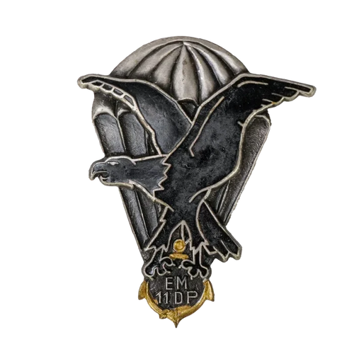 French Army 11th Parachute Division Headquarters Badge - French Army Surplus - Flags, Badges & Insignia