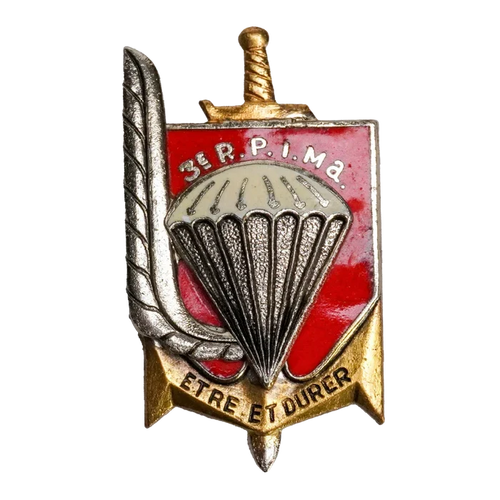 French Army 3rd Marine Infantry Parachute Regiment Badge - French Army Surplus - Flags, Badges & Insignia