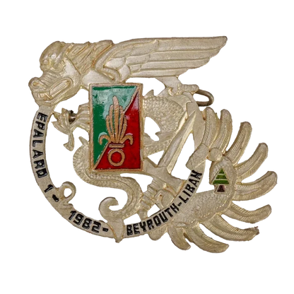 French Foreign Legion 1982 Operation Epaulard Badge - French Army Surplus - Flags, Badges & Insignia