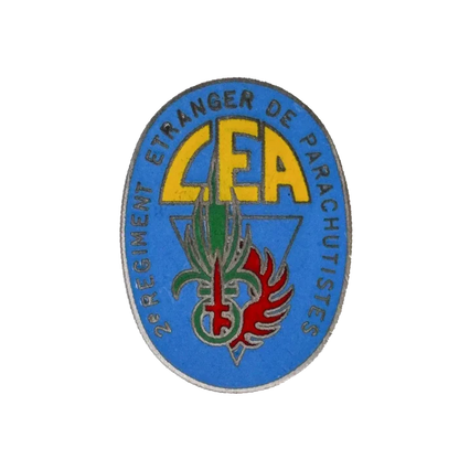 French Foreign Legion 2nd Parachute Regiment Badge - French Army Surplus - Flags, Badges & Insignia