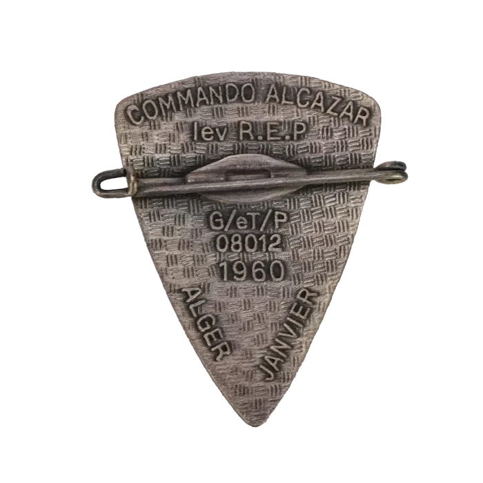French Foreign Legion Commando Alcazar, Algeria Badge - French Army Surplus - Flags, Badges & Insignia