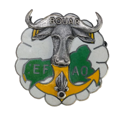 French Foreign Legion EFAO Bouar Badge - French Army Surplus - Flags, Badges & Insignia