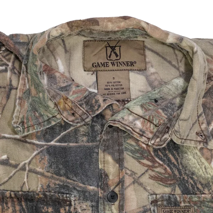 Game Winner Realtree Camo Field Shirt - Small - Army & Outdoors - Field Shirts