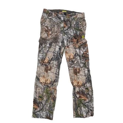 Game Winner Realtree Camo Kids Hunting Trousers - Large - Army & Outdoors - Cargo Trousers