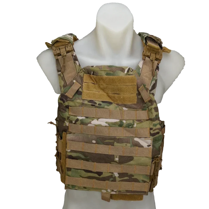 Gloryfire Multi Camo Plate Carrier - Small - Army & Outdoors - Combat Vests