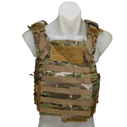 Gloryfire Multi Camo Plate Carrier - Small - Army & Outdoors - Combat Vests