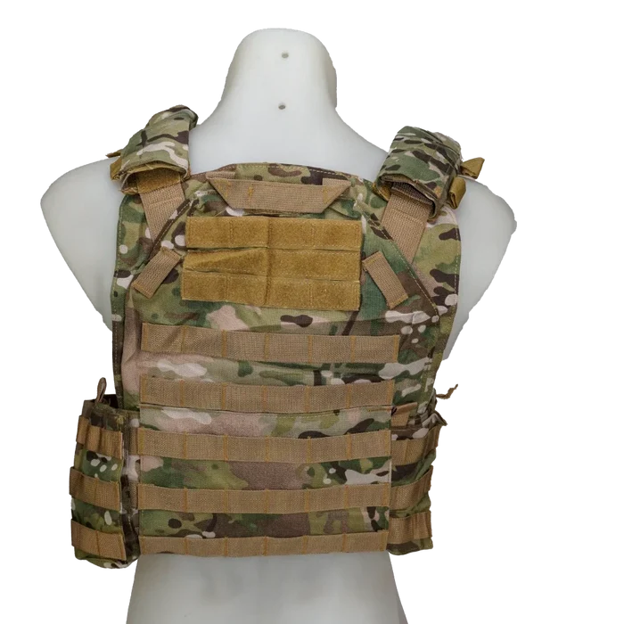 Gloryfire Multi Camo Plate Carrier - Small - Army & Outdoors - Combat Vests