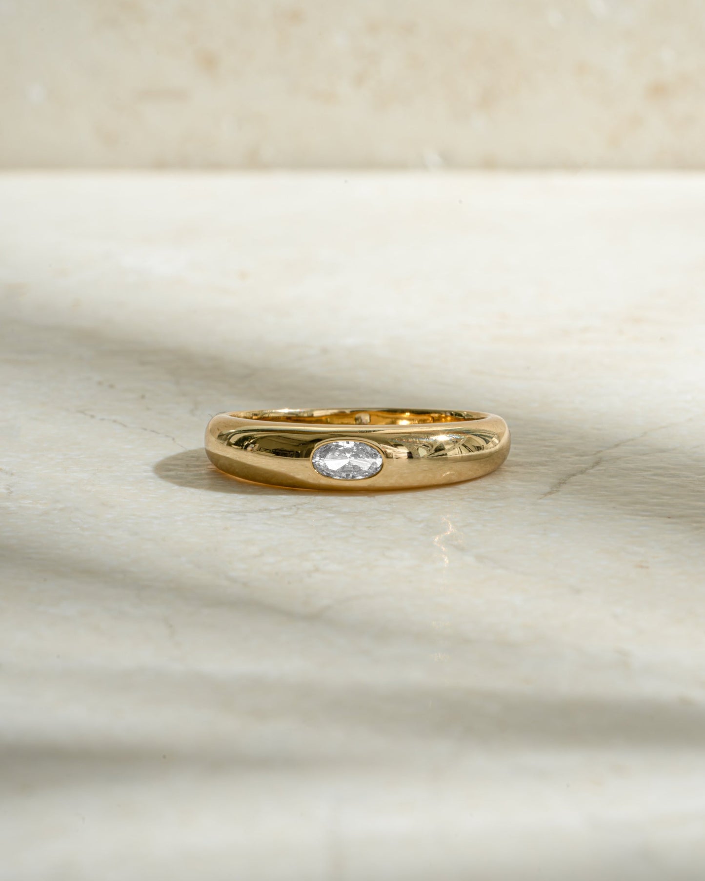 CZ Dome Ring
