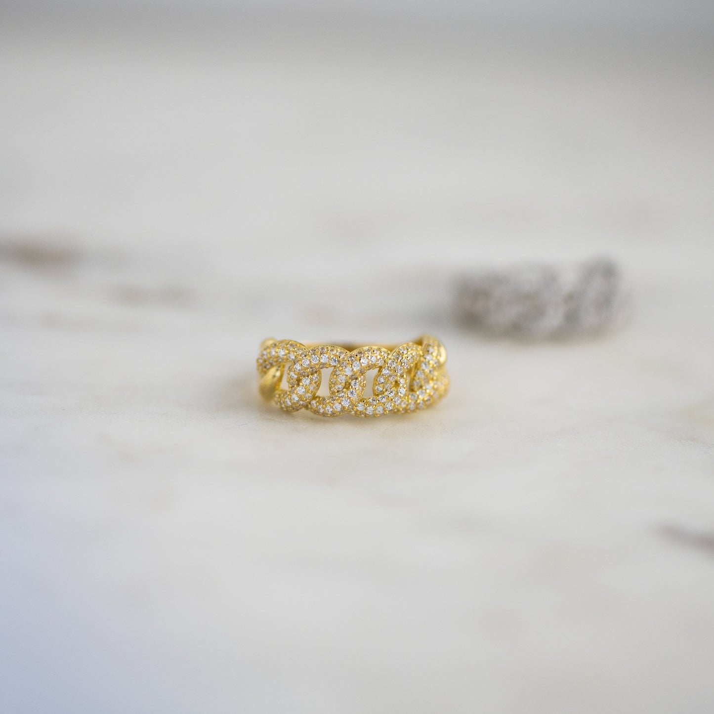 Pave Chain Ring