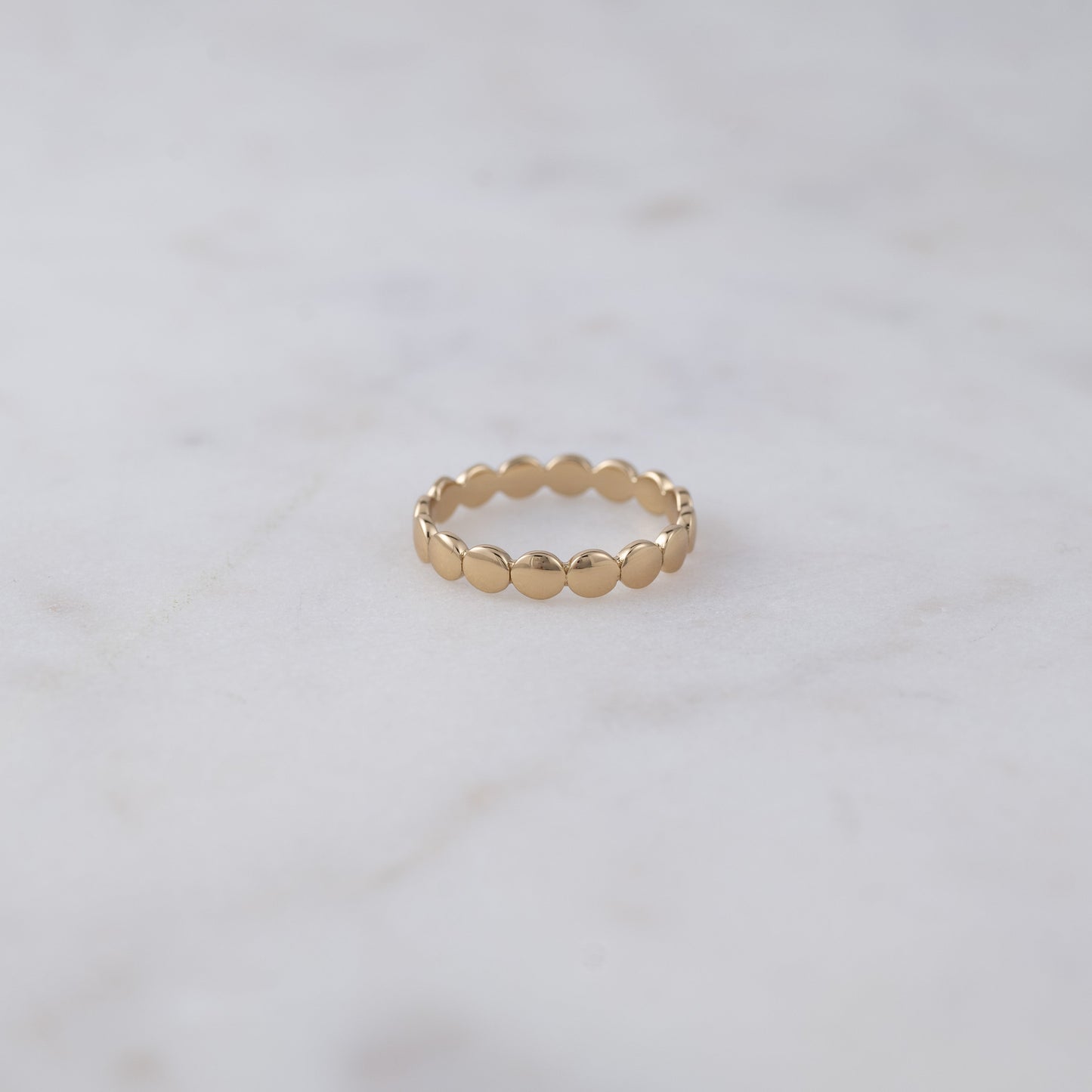Flat Beaded Ring