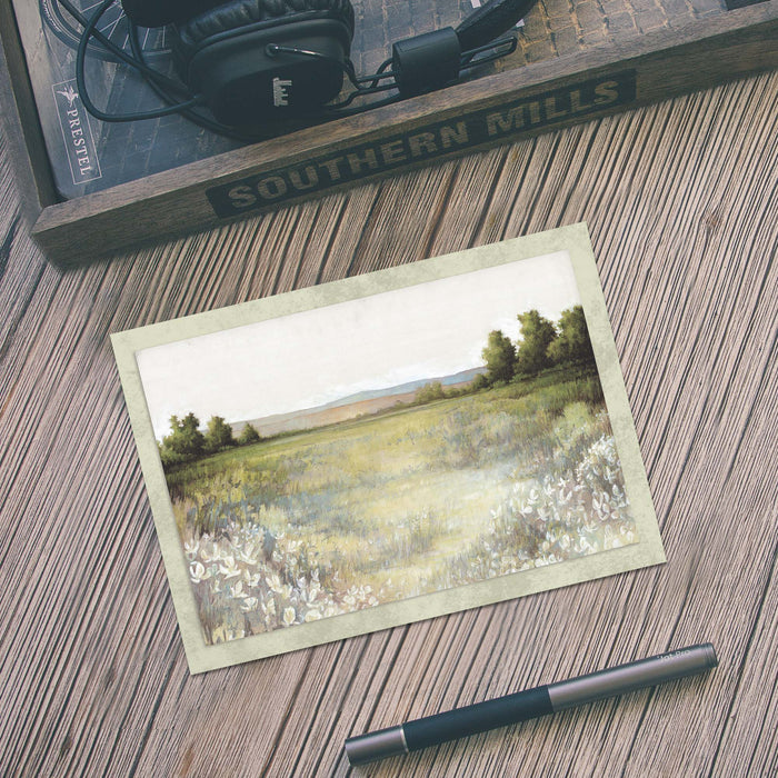 Green Landscape | Notecards with Keepsake Box