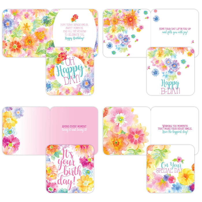 Happy Bloomsday | Square Birthday Cards by Crown Point Graphics
