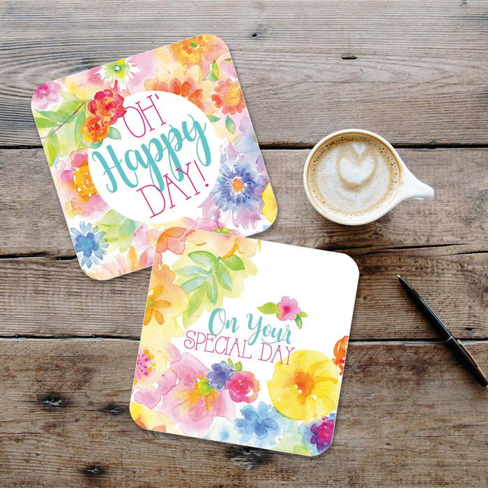 Happy Bloomsday | Square Birthday Cards by Crown Point Graphics