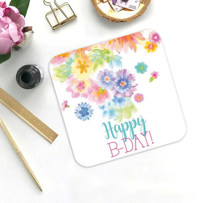 Happy Bloomsday | Square Birthday Cards by Crown Point Graphics