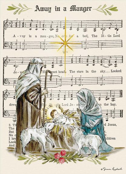 Holy Night Wonders | Religious Christmas Cards by Shared Blessings - 12 Assorted Cards with KJV Scripture