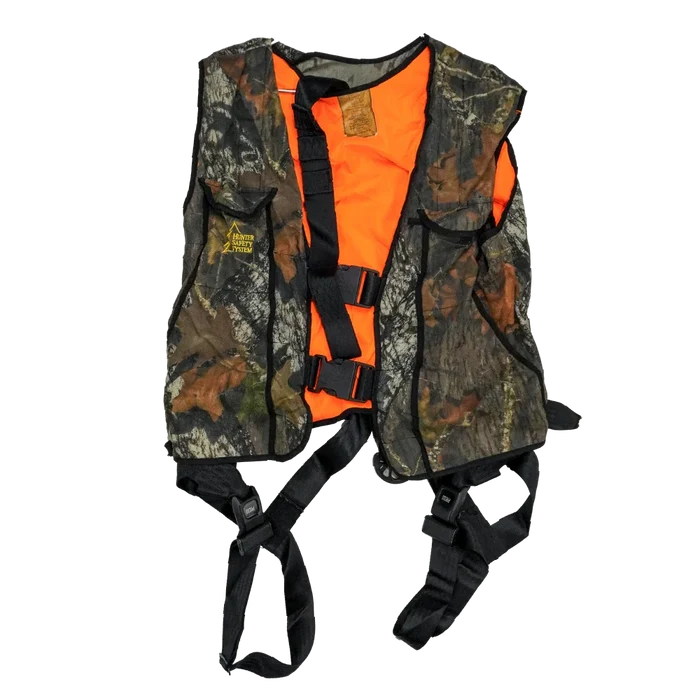 Hunter Safety System Mossy Oak Harness - 2-3XLarge - Army & Outdoors - Harnesses