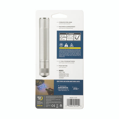INOVA® X5® UV LED Flashlight, packaged - back