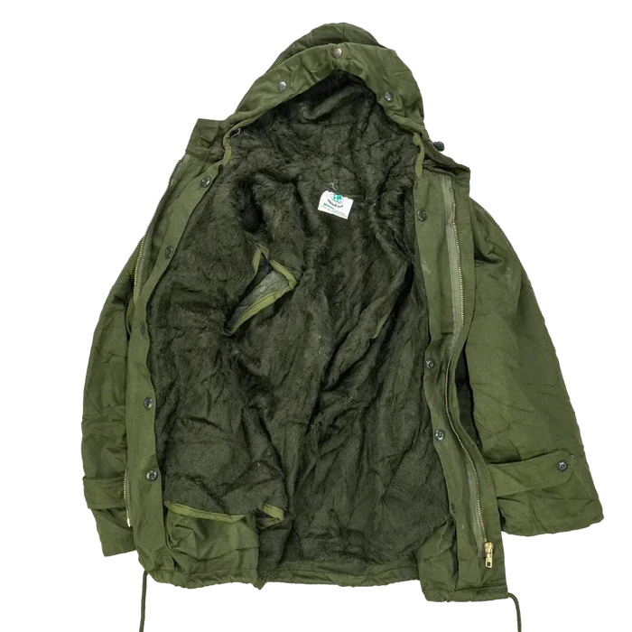 Iraqi Army Olive Drab Parka with Liner - Medium - Iraqi Army Surplus - Parkas