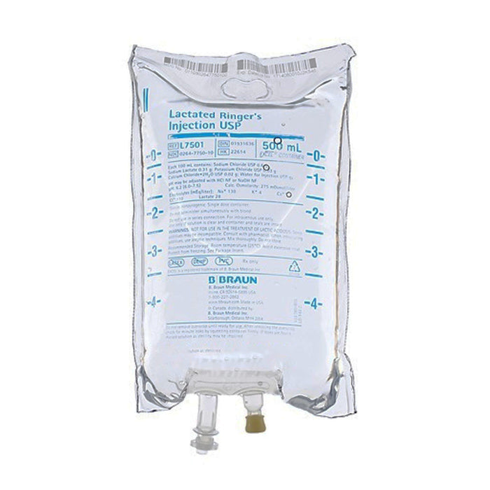 Lactated Ringer's Solution IV Solution, 500 mL