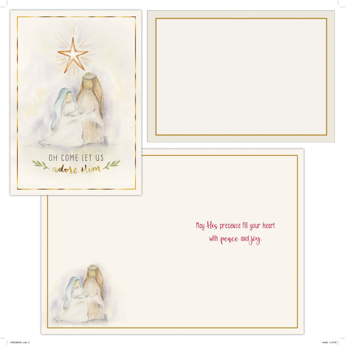 Set of Christmas cards with angel illustrations and text on a white background